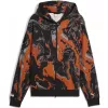 Pánská mikina PUMA LAFRANCE HEEM ERA FULL ZIP 63247101 ORANGE GLO/AOP