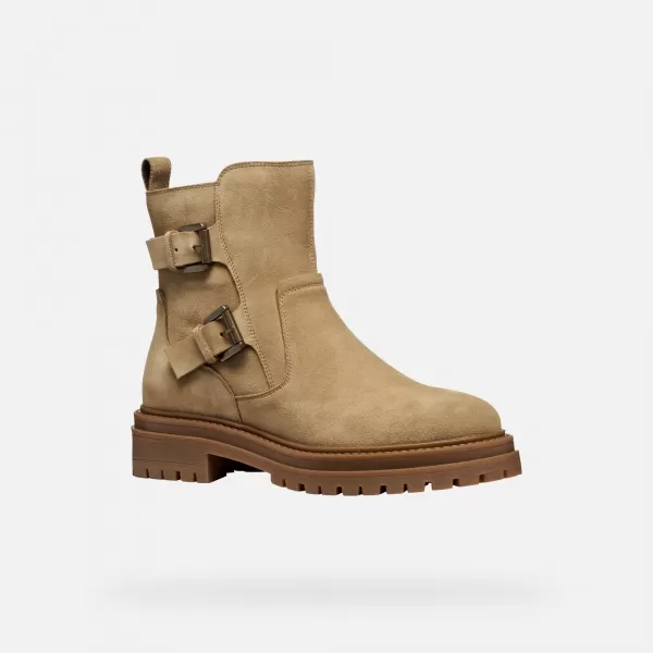  Dámské boty GEOX IRIDEA G009283 BÉŽOVÁ 