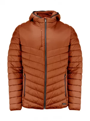 Pánská prošívaná bunda CUTTER & BUCK | MOUNT ADAMS JACKET MEN ORANGE RUST