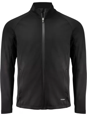 Pánská fleecová mikina CUTTER & BUCK | ADAPT FZ JACKET MEN BLACK