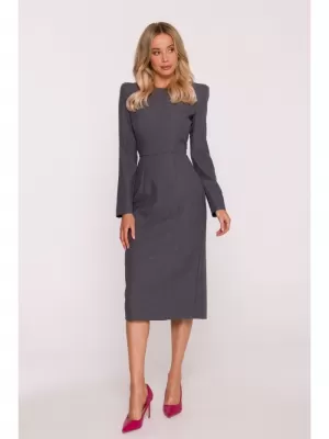 Dámské šaty STYLOVE S412 GREY