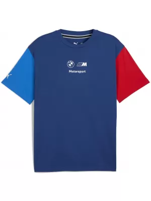Pánské triko PUMA BMW MMS ESS+ LOGO TEE II 63305504 PRO BLUE/M COLOR
