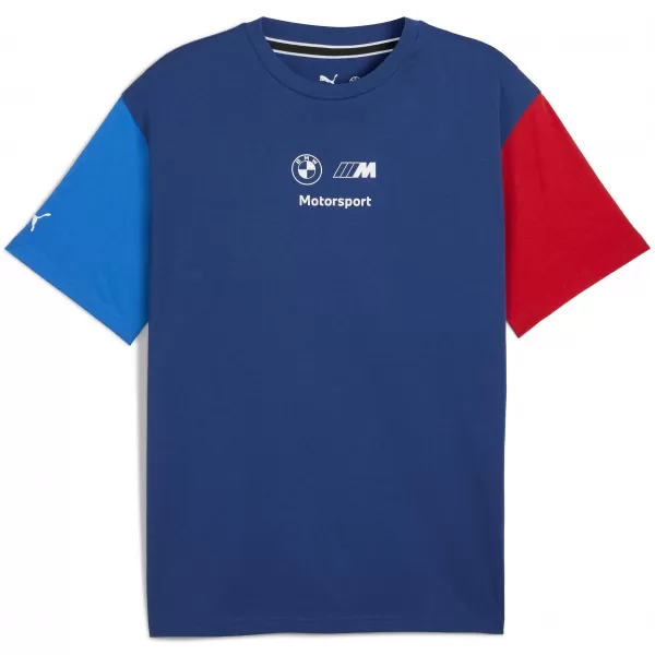  Pánské triko PUMA BMW MMS ESS+ LOGO TEE II 63305504 PRO BLUE/M COLOR 
