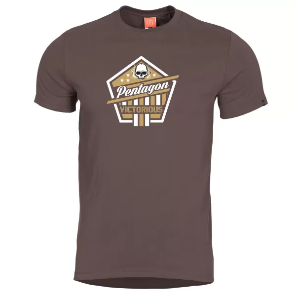  Triko PENTAGON AGERON VICTORIOUS K09012 TERRA BROWN 
