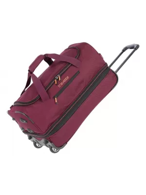 Taška TRAVELITE BASICS WHEELED DUFFLE S BORDEAUX