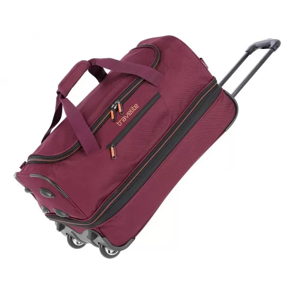  Taška TRAVELITE BASICS WHEELED DUFFLE S BORDEAUX 