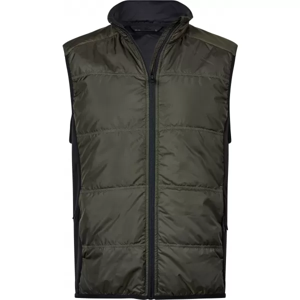  Pánská vesta Tee Jays | TJ 9114 DEEP GREEN/BLACK 