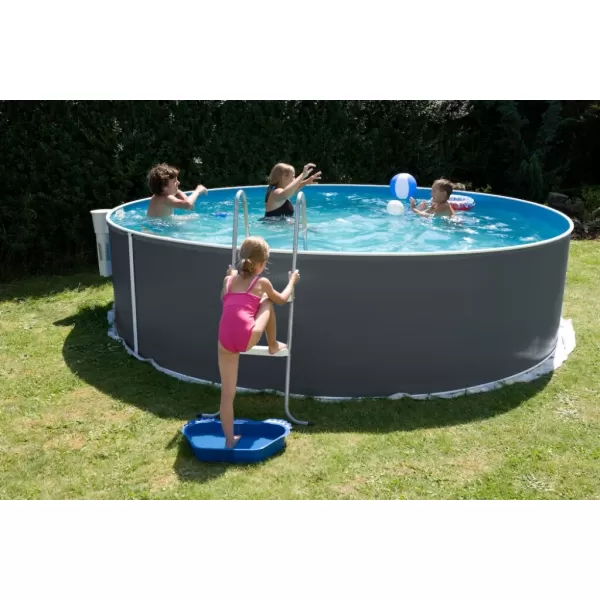  Bazén Orlando 3,05 x 0,91 m ŠEDÁ, bazén, fólie, skimmer 