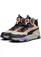 Boty PUMA TRINITY MID HYBRID 39232703 GRANOLA/BLACK/FIERY CORAL