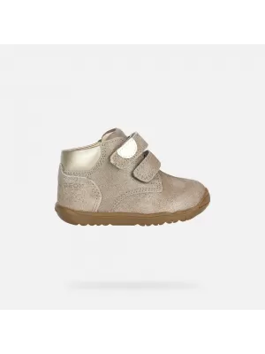 Dívky první kroky GEOX MACCHIA B164PC07722C9006 BÉŽOVÁ