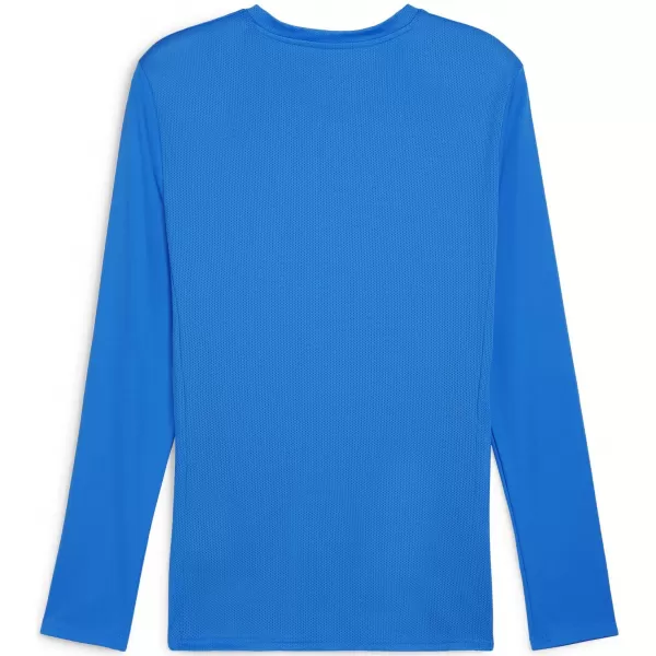  Pánský dres PUMA TEAMGOAL LS JERSEY 70575002 E.BLU.LEMON/WHITE/TEAM ROYAL 