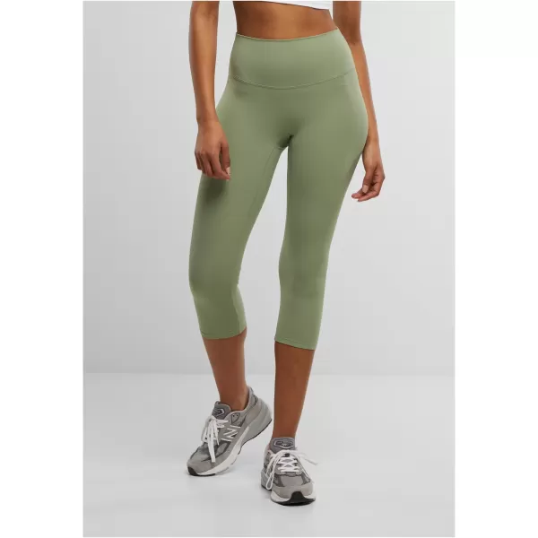  Dámské kalhoty URBAN CLASSICS TB7808 MATCHA GREEN 