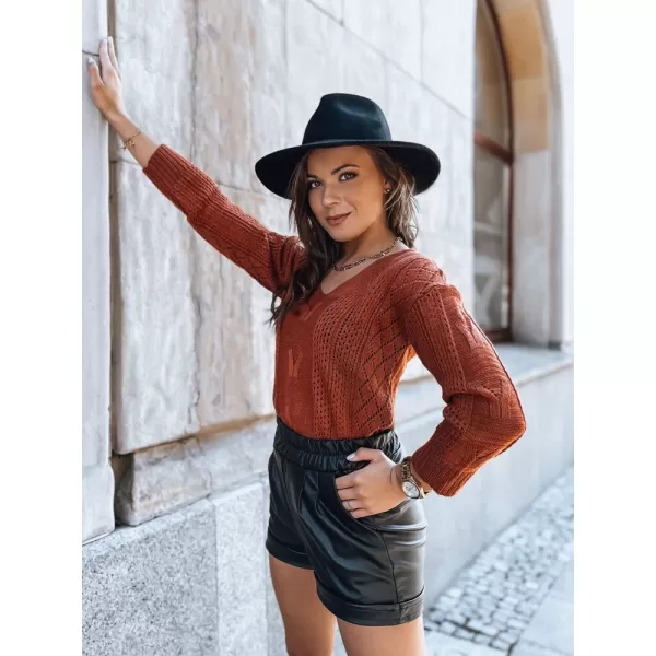  Dámský svetr DSTREET DARIA KARAMELOVÁ 