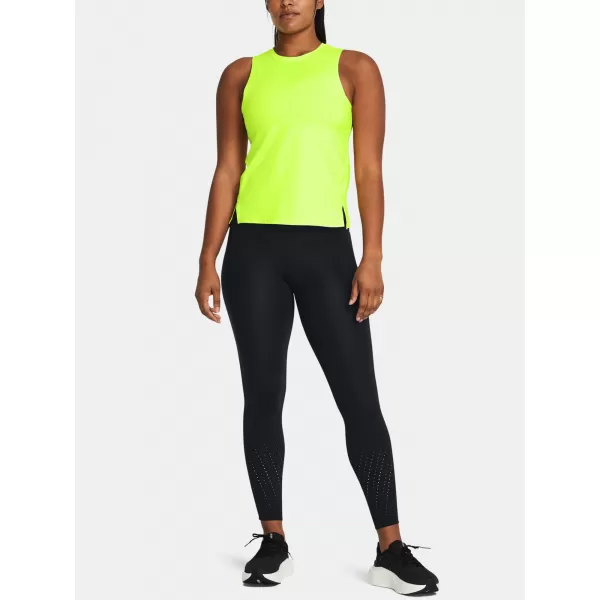  Dámské legíny UNDER ARMOUR UA LAUNCH ELITE ANKLE TIGHTS 1383367-001 ČERNÁ 