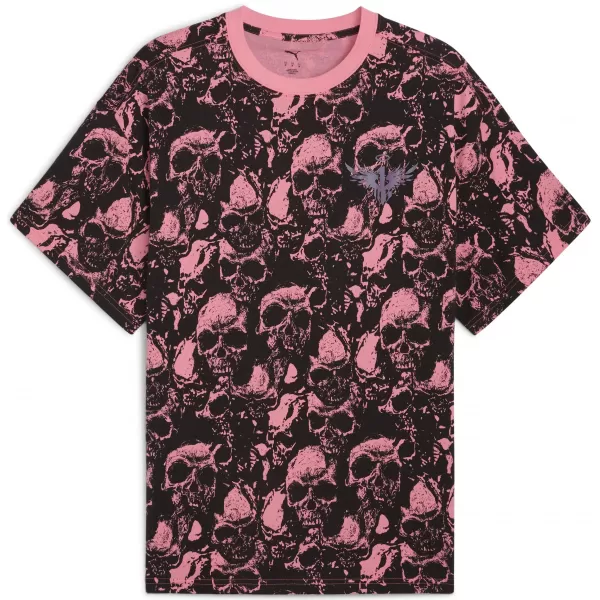  Pánské triko PUMA WORLD TOUR-NAMENT AOP TEE 63235601 SUN STRUCK/AOP 