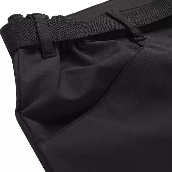  Pánské softshellové kalhoty ALPINE PRO CORB MPAF672 ČERNÁ 