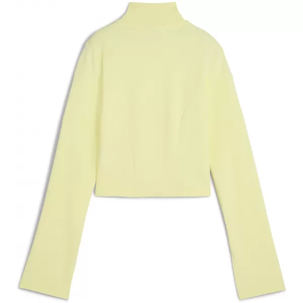  Dámské bunda PUMA DARE TO SLIM CROPPED TRACK JACKET 63214635 GOLD MOON 
