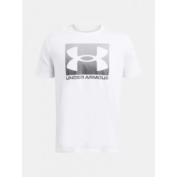  Pánské triko UNDER ARMOUR UA M BOXED SPORTS UPDATED SS 1386793-100 BÍLÁ 