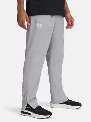 Pánské sportovní kalhoty UNDER ARMOUR UA RIVAL WVN WINDBREAKER PN 1390150-011 ŠEDÁ