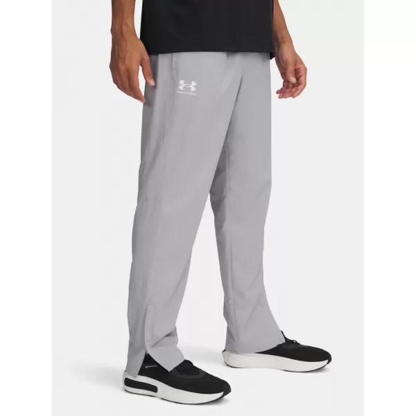  Pánské sportovní kalhoty UNDER ARMOUR UA RIVAL WVN WINDBREAKER PN 1390150-011 ŠEDÁ 