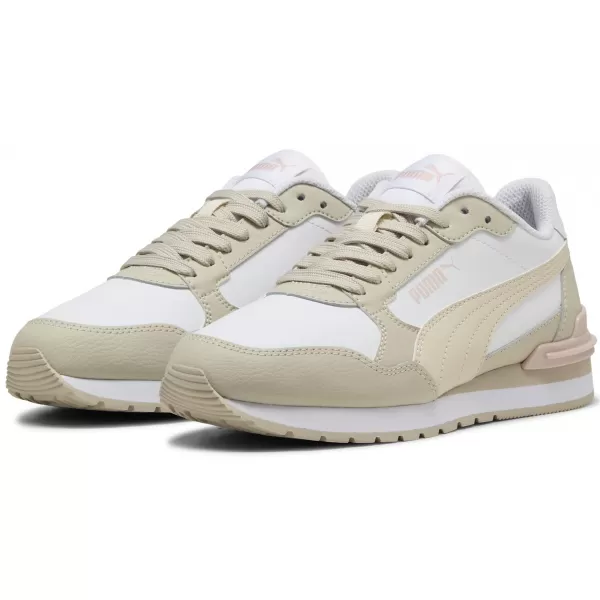  Dětské boty PUMA ST RUNNER V4 L JR 39973607 WHITE/AL SNOW/D DUST/MV MIST 