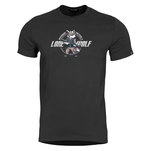  Triko PENTAGON AGERON LONE WOLF K09012 BLACK 