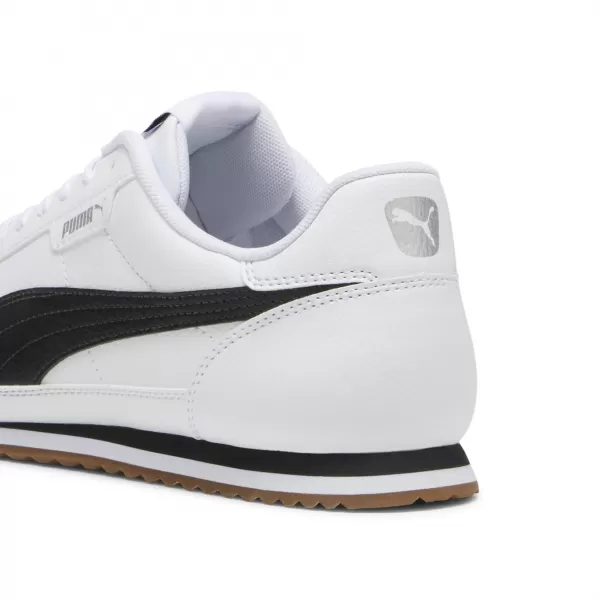  Pánské boty PUMA TURINO II 39745202 PUMA WHITE/PUMA BLACK/GRAY 