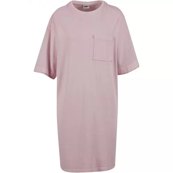  Dámské šaty URBAN CLASSICS TB7493 BLUSHED ROSE 