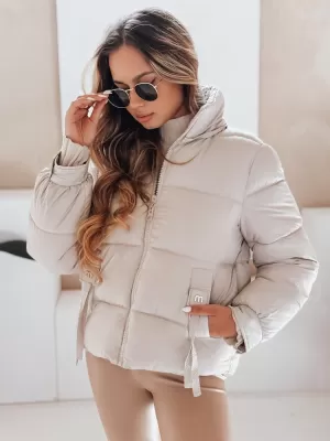 Dámská bunda DSTREET BÉŽOVÁ