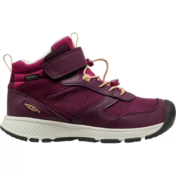  Boty KEEN SKUA MID WP YOUTH FIG/PEACH FUZZ 