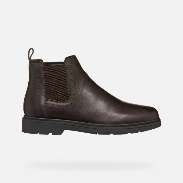  Pánské boty GEOX SPHERICA EC1 G006535 TMAVĚ HNĚDÁ 