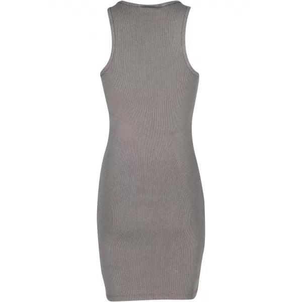  Dámské šaty URBAN CLASSICS TB7475 STEEL GREY 