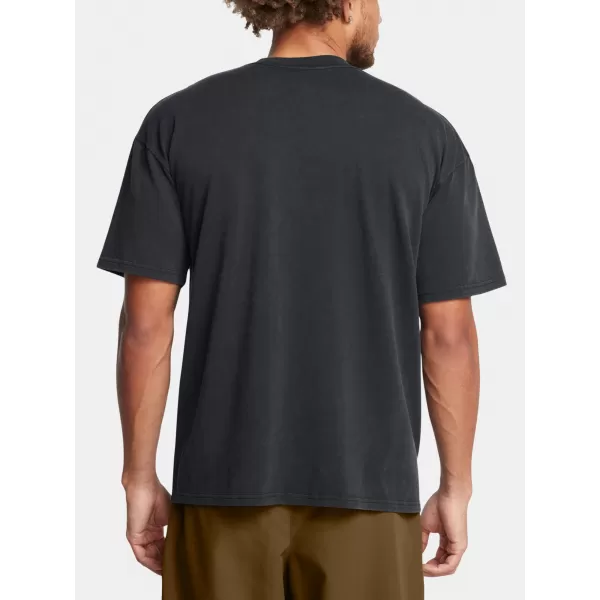  Pánské triko UNDER ARMOUR UA M HW OS LOGO WASH SS 1389147-001 ČERNÁ 
