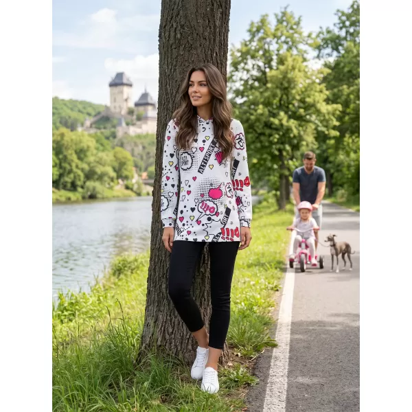  Dámská mikina ALTISPORT GITA BÍLÁ 