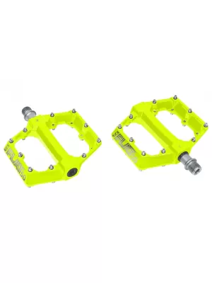 Pedál KLS FLAT 50 lime LIME