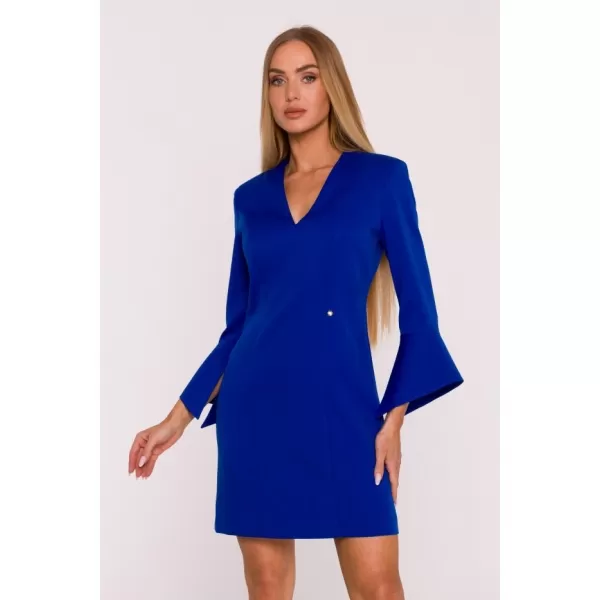  Dámské šaty MOE M876 ROYAL BLUE 