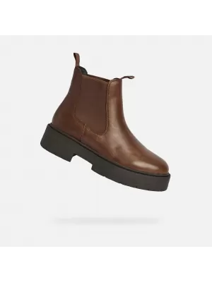 Dámské boty GEOX SPHERICA EC7 G009694 HNĚDÁ