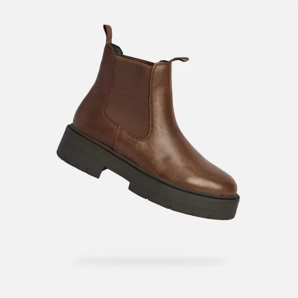  Dámské boty GEOX SPHERICA EC7 G009694 HNĚDÁ 