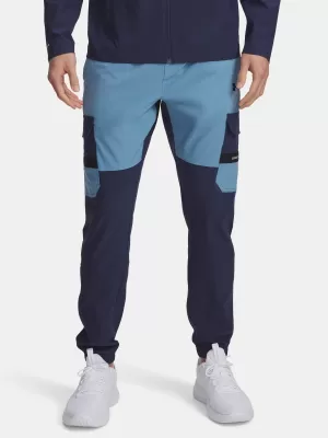 Pánské sportovní kalhoty UNDER ARMOUR UA TECH UTILITY WOVEN PANT 6004966-403 MODRÁ