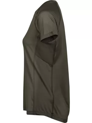 Dámské tričko Tee Jays | TJ 7021 OLIVE MELANGE