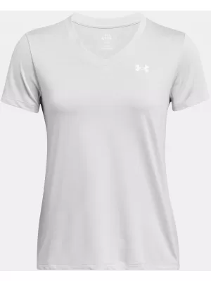 Dámské triko UNDER ARMOUR TECH SSV- TWIST 1384227-014 ŠEDÁ
