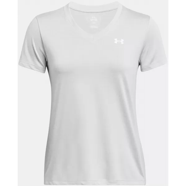  Dámské triko UNDER ARMOUR TECH SSV- TWIST 1384227-014 ŠEDÁ 