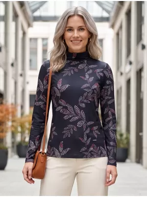 Dámské triko ALTISPORT GERDA ČERNÁ