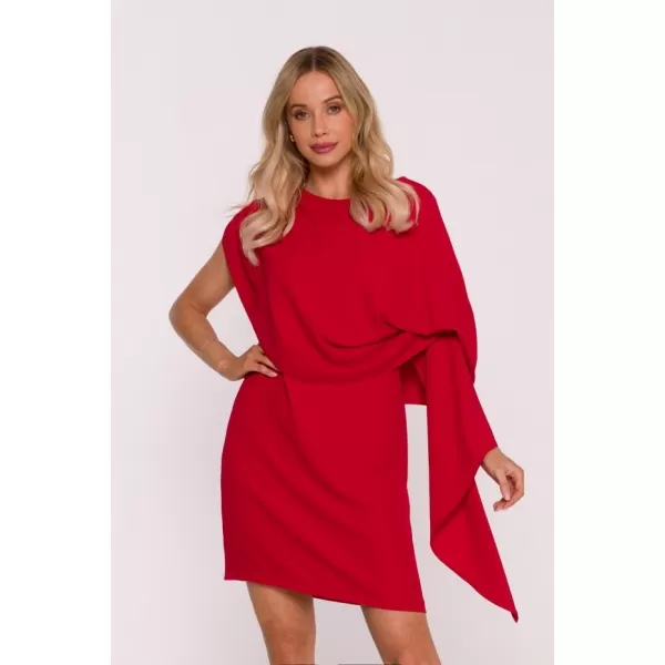  Dámské šaty STYLOVE S423 RED 