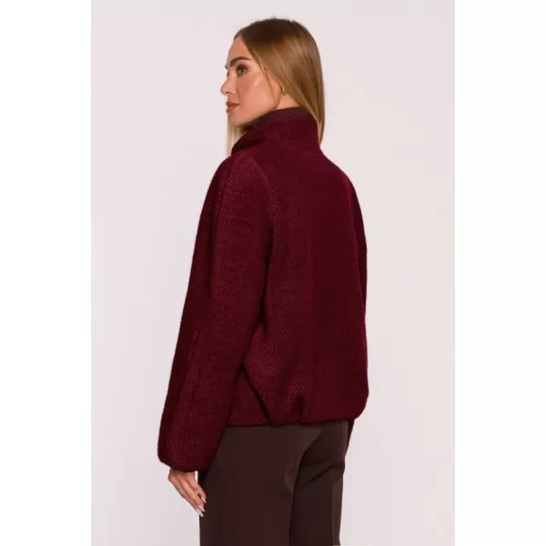  Dámský kabát MOE M885 MAROON 