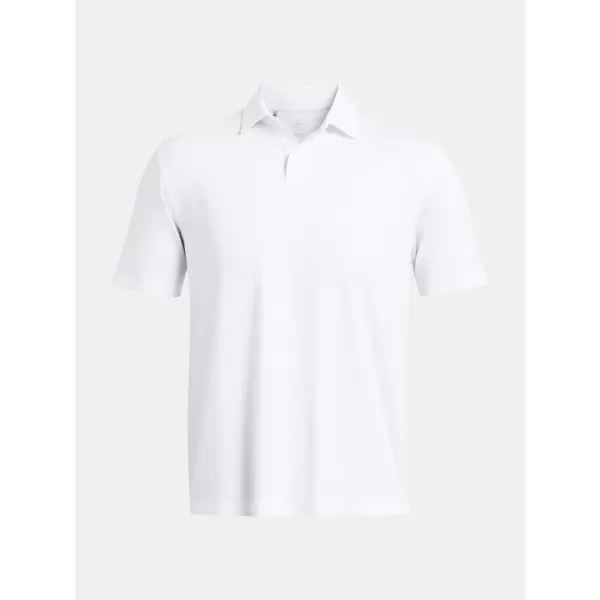  Pánské triko UNDER ARMOUR UA T2G POLO LB 1383255-100 BÍLÁ 