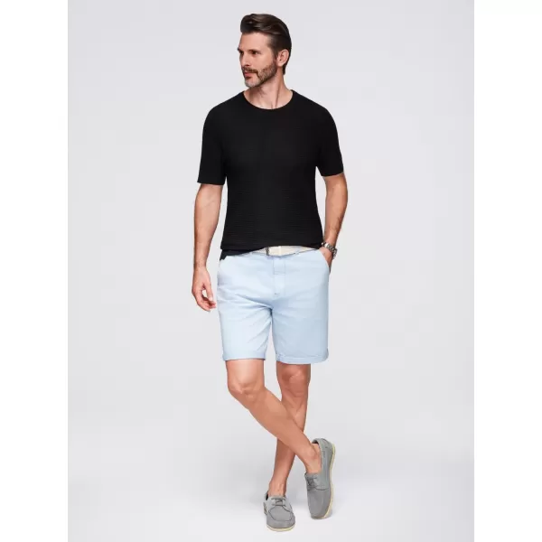  Pánské triko OMBRE OM-TSCT-0253 BLACK 