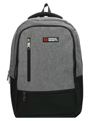 Batoh ENRICO BENETTI HAMBURG 15 NOTEBOOK BACKPACK LIGHT GREY