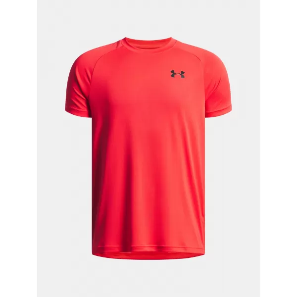  Chlapecké triko UNDER ARMOUR UA TECH 2.0 SS 1363284-714 ČERVENÁ 