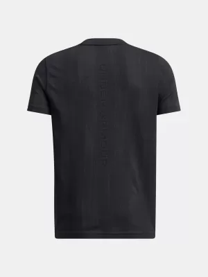 Chlapecké triko UNDER ARMOUR VANISH SEAMLESS SS 1388130-001 ČERNÁ